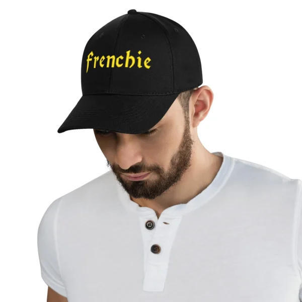 Frenchie - Embroidered Baseball Cap - Image 3