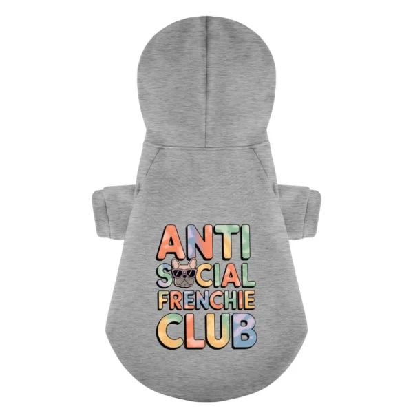 Anti Social - Personalized French Bulldog Hoodies with Funny Quotes – Stylish, Cozy, and Premium 100% Cotton - Image 6