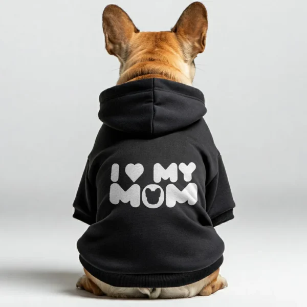 Frenchie Mom - Personalized French Bulldog Hoodies with Funny Quotes - Image 3